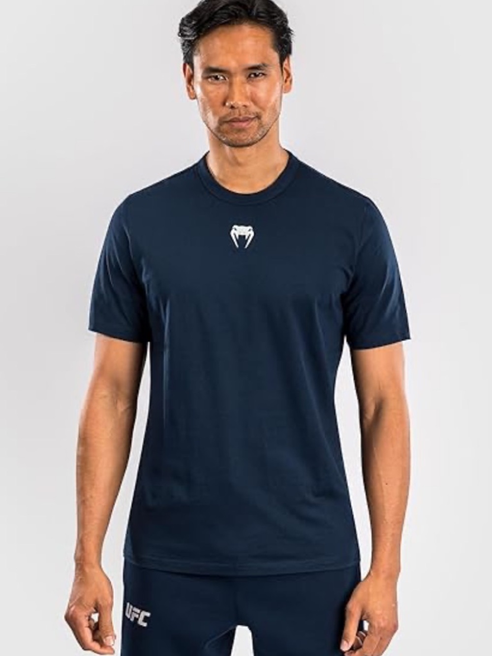black VENUM brand MMA UFC Black Short-Sleeve Graphic Tee shirt- soft cotton
